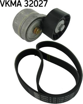 SKF VKMA 32027 - Kit Cinghie Poly-V www.autoricambi360.it