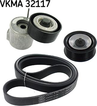 SKF VKMA 32117 - Kit Cinghie Poly-V www.autoricambi360.it
