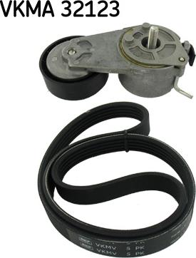 SKF VKMA 32123 - Kit Cinghie Poly-V www.autoricambi360.it