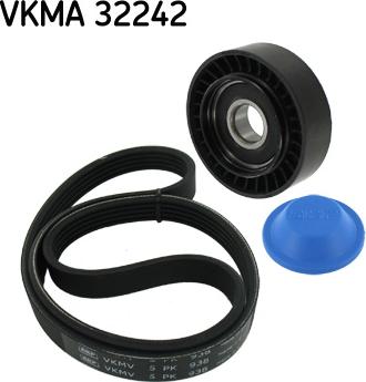 SKF VKMA 32242 - Kit Cinghie Poly-V www.autoricambi360.it
