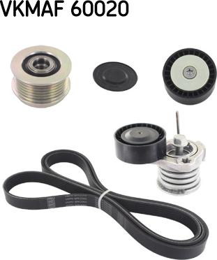 SKF VKMAF 60020 - Kit Cinghie Poly-V www.autoricambi360.it