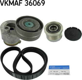 SKF VKMAF 36069 - Kit Cinghie Poly-V www.autoricambi360.it