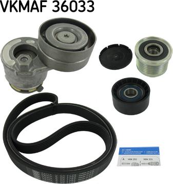 SKF VKMAF 36033 - Kit Cinghie Poly-V www.autoricambi360.it