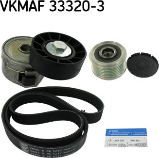 SKF VKMAF 33320-3 - Kit Cinghie Poly-V www.autoricambi360.it