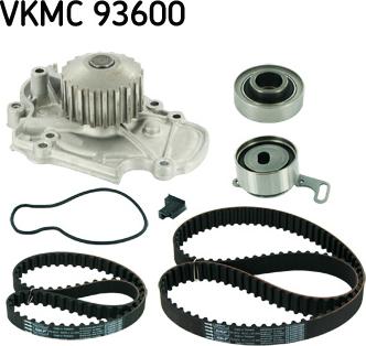 SKF VKMC 93600 - Pompa acqua + Kit cinghie dentate www.autoricambi360.it