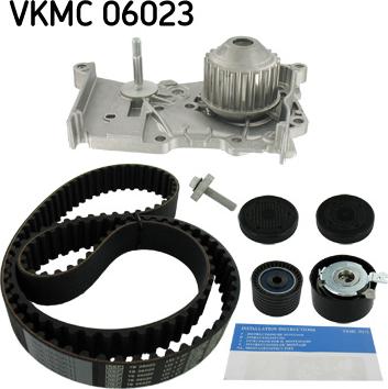 SKF VKMC 06023 - Pompa acqua + Kit cinghie dentate www.autoricambi360.it