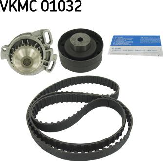 SKF VKMC 01032 - Pompa acqua + Kit cinghie dentate www.autoricambi360.it