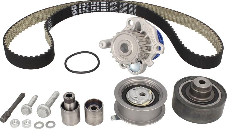 SKF VKMC 01251 - Pompa acqua + Kit cinghie dentate www.autoricambi360.it