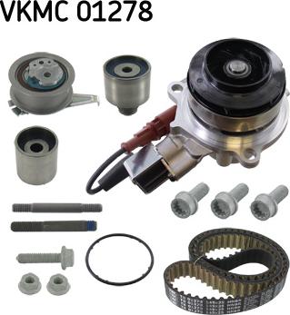 SKF VKMC 01278 - Pompa acqua + Kit cinghie dentate www.autoricambi360.it