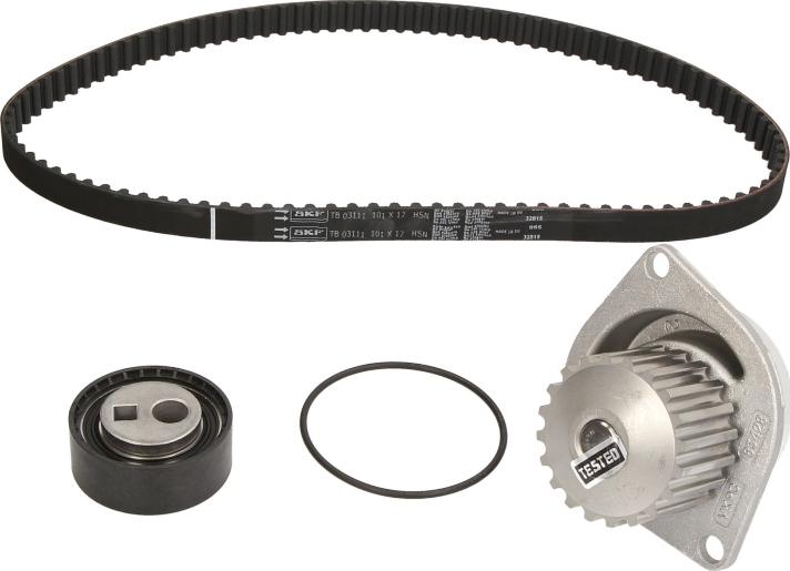 SKF VKMC 03111 - Pompa acqua + Kit cinghie dentate www.autoricambi360.it
