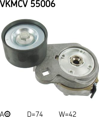 SKF VKMCV 55006 - Galoppino / Guidacinghia, Cinghia Poly-V www.autoricambi360.it