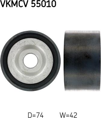 SKF VKMCV 55010 - Galoppino / Guidacinghia, Cinghia Poly-V www.autoricambi360.it