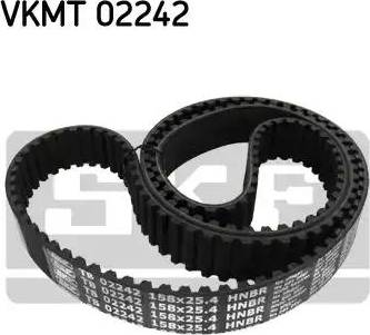 SKF VKMT 02242 - Cinghia dentata www.autoricambi360.it