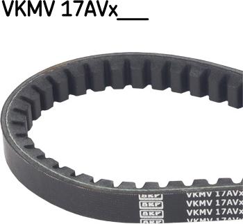 SKF VKMV 17AVx1055 - Cinghia trapezoidale www.autoricambi360.it
