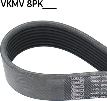 SKF VKMV 8PK1232 - Cinghia Poly-V www.autoricambi360.it