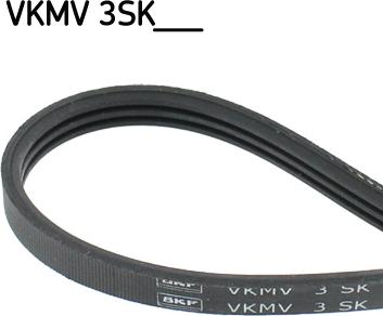 SKF VKMV 3SK751 - Cinghia Poly-V www.autoricambi360.it