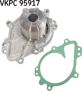 SKF VKPC 95917 - Pompa acqua www.autoricambi360.it