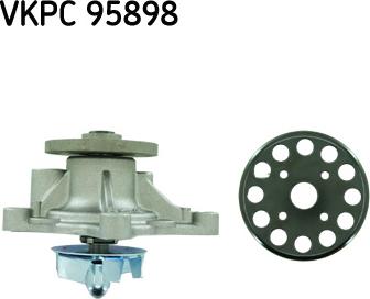 SKF VKPC 95898 - Pompa acqua www.autoricambi360.it