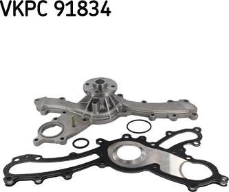 SKF VKPC 91834 - Pompa acqua www.autoricambi360.it