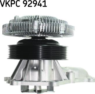 SKF VKPC 92941 - Pompa acqua www.autoricambi360.it