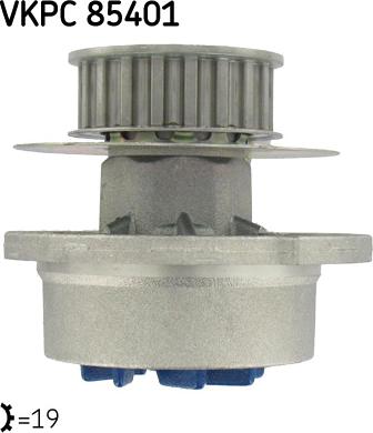 SKF VKPC 85401 - Pompa acqua www.autoricambi360.it