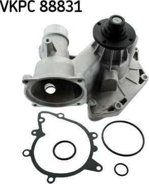 SKF VKPC 88831 - Pompa acqua www.autoricambi360.it