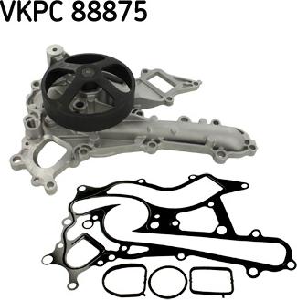 SKF VKPC 88875 - Pompa acqua www.autoricambi360.it