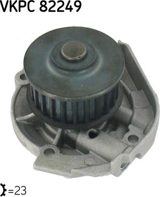 SKF VKPC 82249 - Pompa acqua www.autoricambi360.it