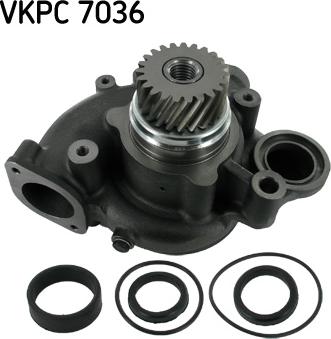 SKF VKPC 7036 - Pompa acqua www.autoricambi360.it
