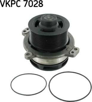 SKF VKPC 7028 - Pompa acqua www.autoricambi360.it