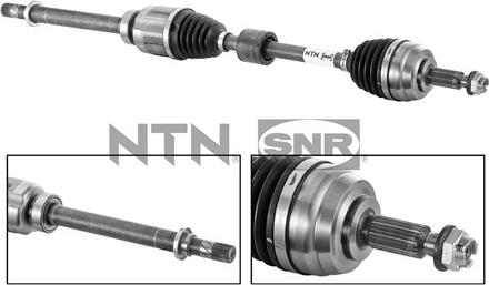SNR DK55.016 - Albero motore / Semiasse www.autoricambi360.it