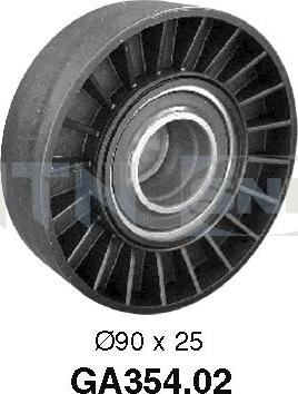 SNR GA354.02 - Galoppino / Guidacinghia, Cinghia Poly-V www.autoricambi360.it