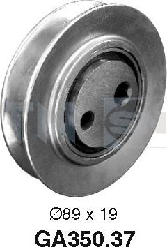 SNR GA350.37 - Galoppino / Guidacinghia, Cinghia Poly-V www.autoricambi360.it