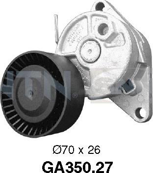 SNR GA350.27 - Galoppino / Guidacinghia, Cinghia Poly-V www.autoricambi360.it