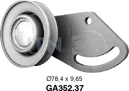 SNR GA352.37 - Galoppino / Guidacinghia, Cinghia Poly-V www.autoricambi360.it