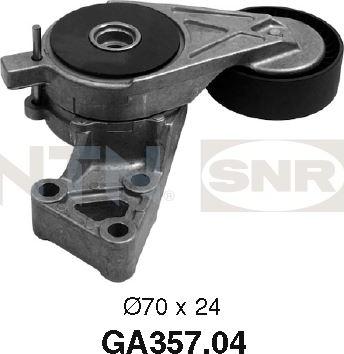 SNR GA357.04 - Galoppino / Guidacinghia, Cinghia Poly-V www.autoricambi360.it