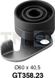 SNR GT358.23 - Rullo tenditore, Cinghia dentata www.autoricambi360.it