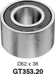 SNR GT353.20 - Rullo tenditore, Cinghia dentata www.autoricambi360.it
