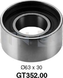 SNR GT352.00 - Rullo tenditore, Cinghia dentata www.autoricambi360.it
