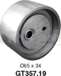 SNR GT357.19 - Rullo tenditore, Cinghia dentata www.autoricambi360.it