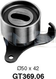 SNR GT369.06 - Rullo tenditore, Cinghia dentata www.autoricambi360.it