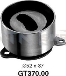 SNR GT370.00 - Rullo tenditore, Cinghia dentata www.autoricambi360.it