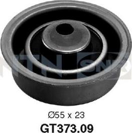 SNR GT373.09 - Rullo tenditore, Cinghia dentata www.autoricambi360.it