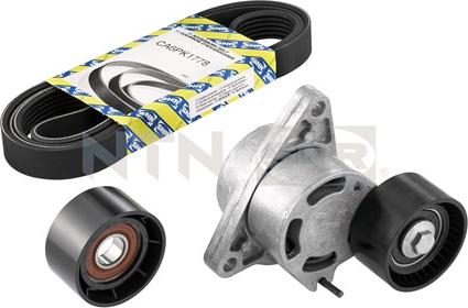 SNR KA855.22 - Kit Cinghie Poly-V www.autoricambi360.it