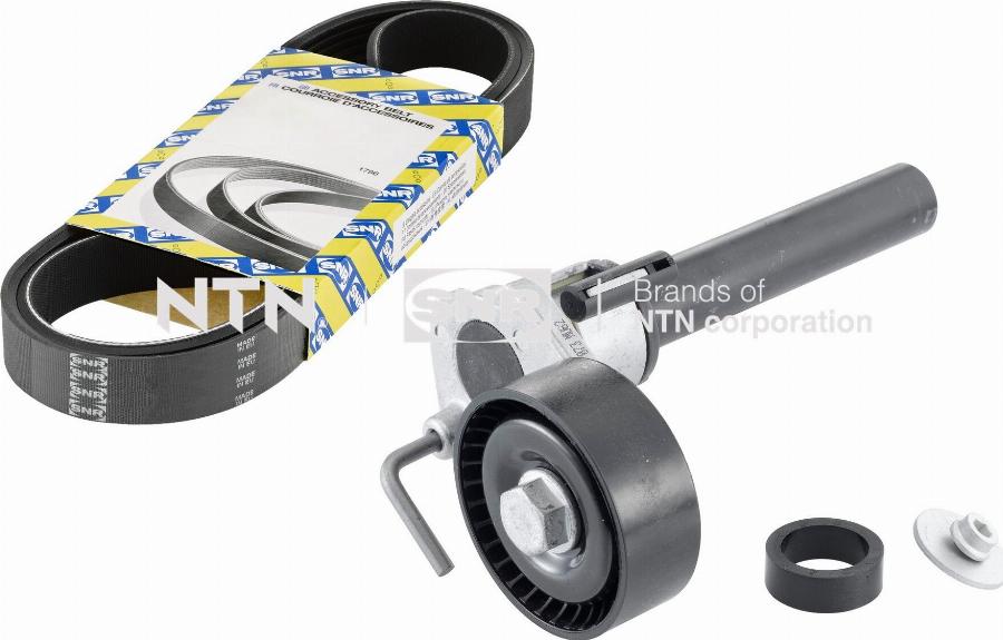 SNR KA857.44 - Kit Cinghie Poly-V www.autoricambi360.it