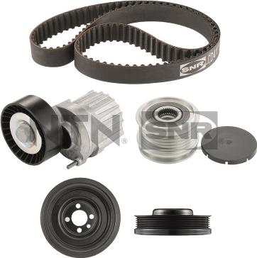 SNR KA857.12 - Kit Cinghie Poly-V www.autoricambi360.it