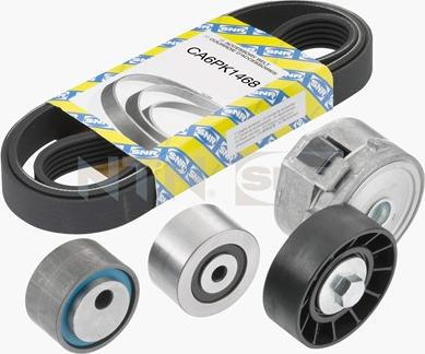 SNR KA866.08 - Kit Cinghie Poly-V www.autoricambi360.it
