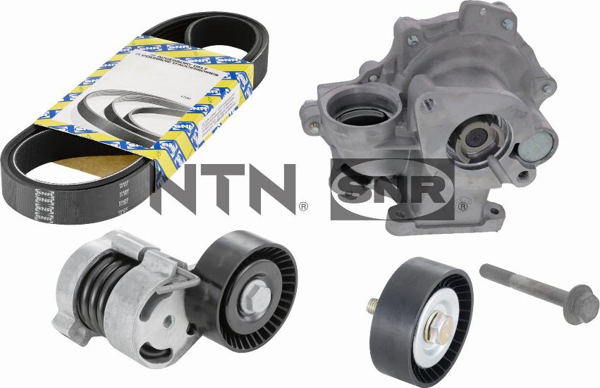SNR KAP850.010 - Pompa acqua + Kit cinghia Poly V www.autoricambi360.it