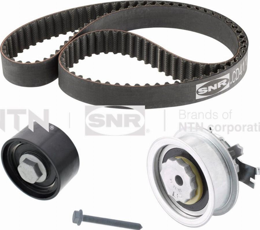 SNR KD457.84 - Kit cinghie dentate www.autoricambi360.it