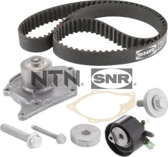SNR KDP455.581 - Pompa acqua + Kit cinghie dentate www.autoricambi360.it